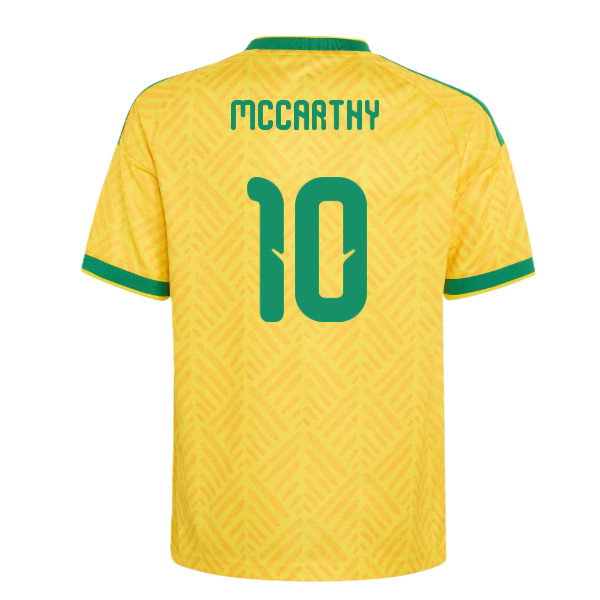 2026-2027 South Africa Home Shirt (Kids) (McCarthy 10)-SoccerKits Hub | Buy Soccer Jerseys Online